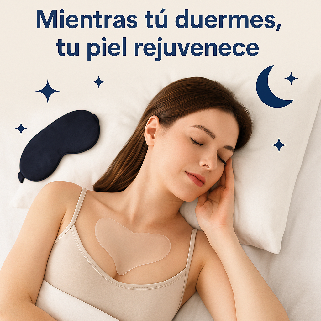Almohadilla Antiarrugas de Escote Reutilizable para una Piel Suave y Joven | SiliCura™