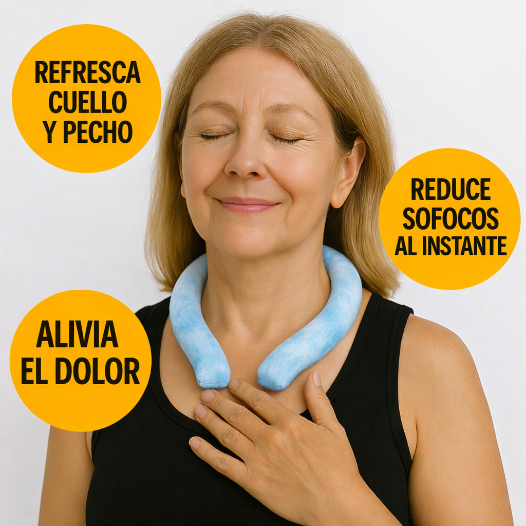 Collar Refrescante Para Aliviar Sofocos de la Menopausia | Menofresh ™