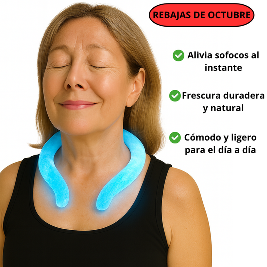 Collar Refrescante Para Aliviar Sofocos de la Menopausia | Menofresh ™