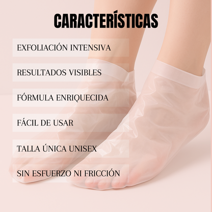 Mascarilla Exfoliante para Pies | Elimina Durezas y Piel Muerta | SedaFeet™