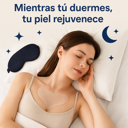 Almohadilla Antiarrugas de Escote Reutilizable para una Piel Suave y Joven | SiliCura™