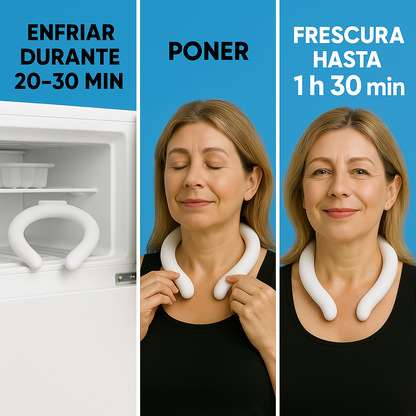 Collar Refrescante Para Aliviar Sofocos de la Menopausia | Menofresh ™