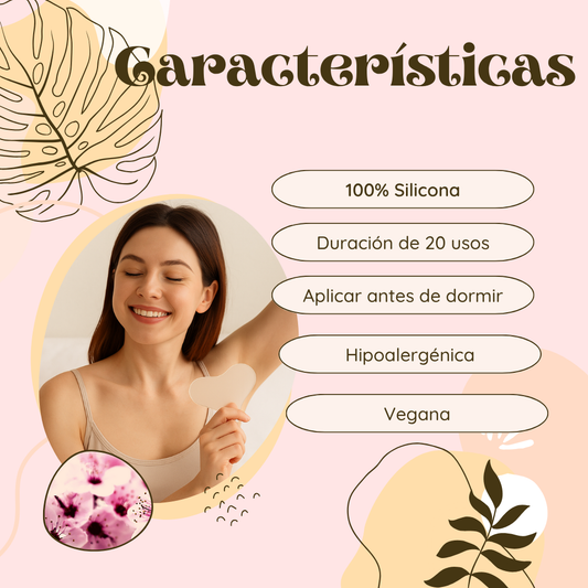 Almohadilla Antiarrugas de Escote Reutilizable SiliCura™ | Escote Liso sin Arrugas Mientras Duermes